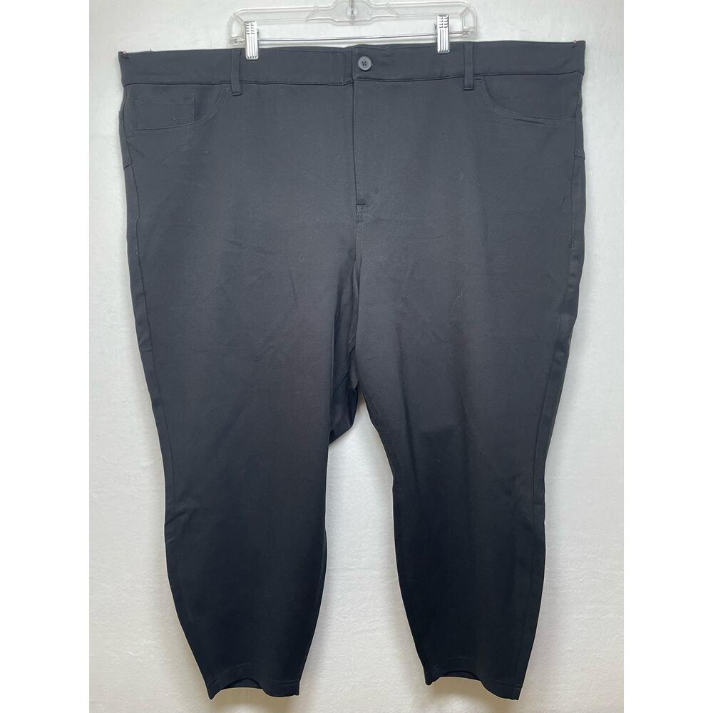 Torrid Black Ponte Skinny Bombshell Pants, Size 30